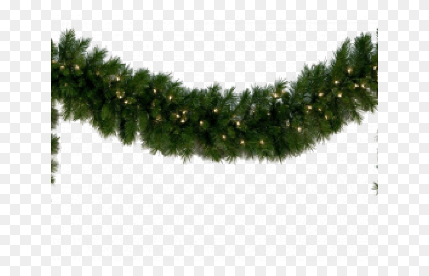640x480 Garland Transparent Images Garland Christmas, Plant, Worm, Invertebrate HD PNG Download