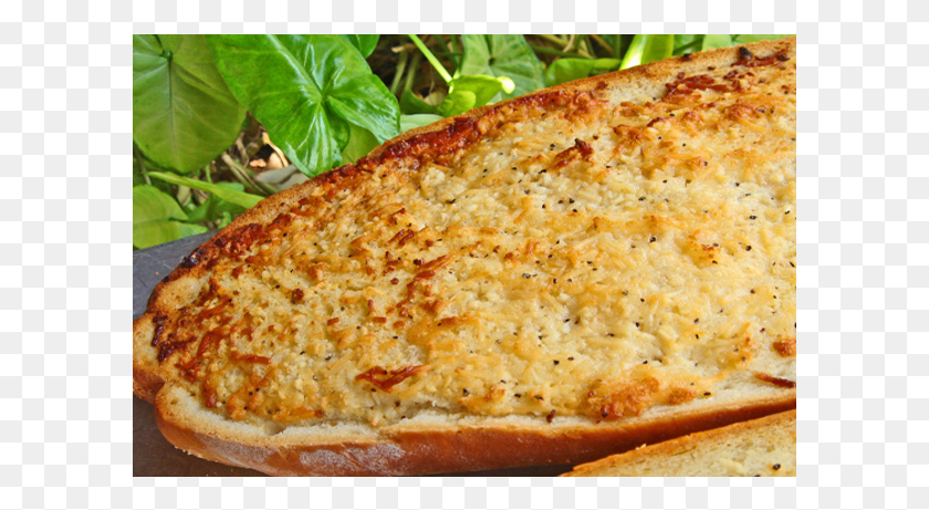 601x401 Garlic Bread Image Flatbread, Food, Pizza, Plant HD PNG Download