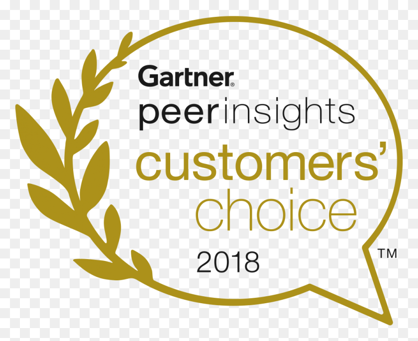 1000x803 Descargar Png Gartner Peer Insights Clientes 39 Elección Gartner Peer Insights Customer Choice Awards 2018, Etiqueta, Texto, Gráficos Hd Png