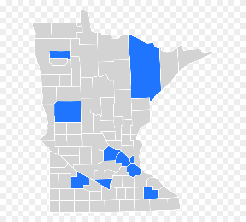 623x699 Gary Johnson No Votes 2016 Presidential Election Minnesota, Map, Diagram, Plot HD PNG Download