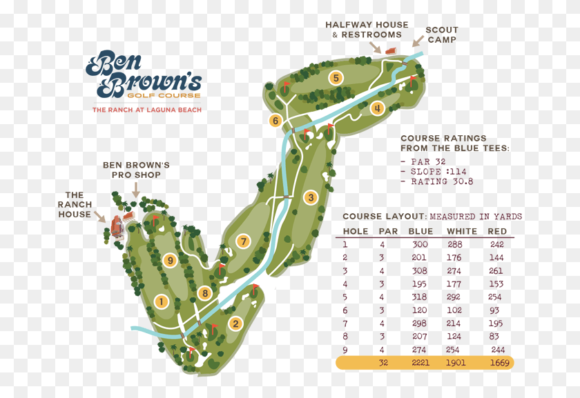 673x517 Gary Roger Baird Golf Course Diagram Ranch Laguna Beach Golf Course, Animal, Plot, Text HD PNG Download