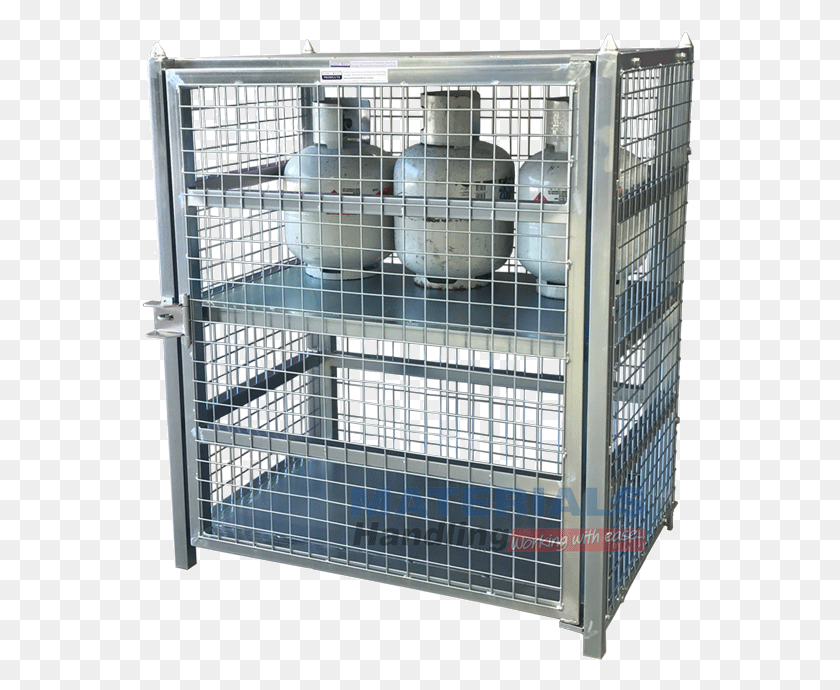 558x630 Gas Cylinder Storage Cages Cage, Appliance, Dishwasher, Crib HD PNG Download