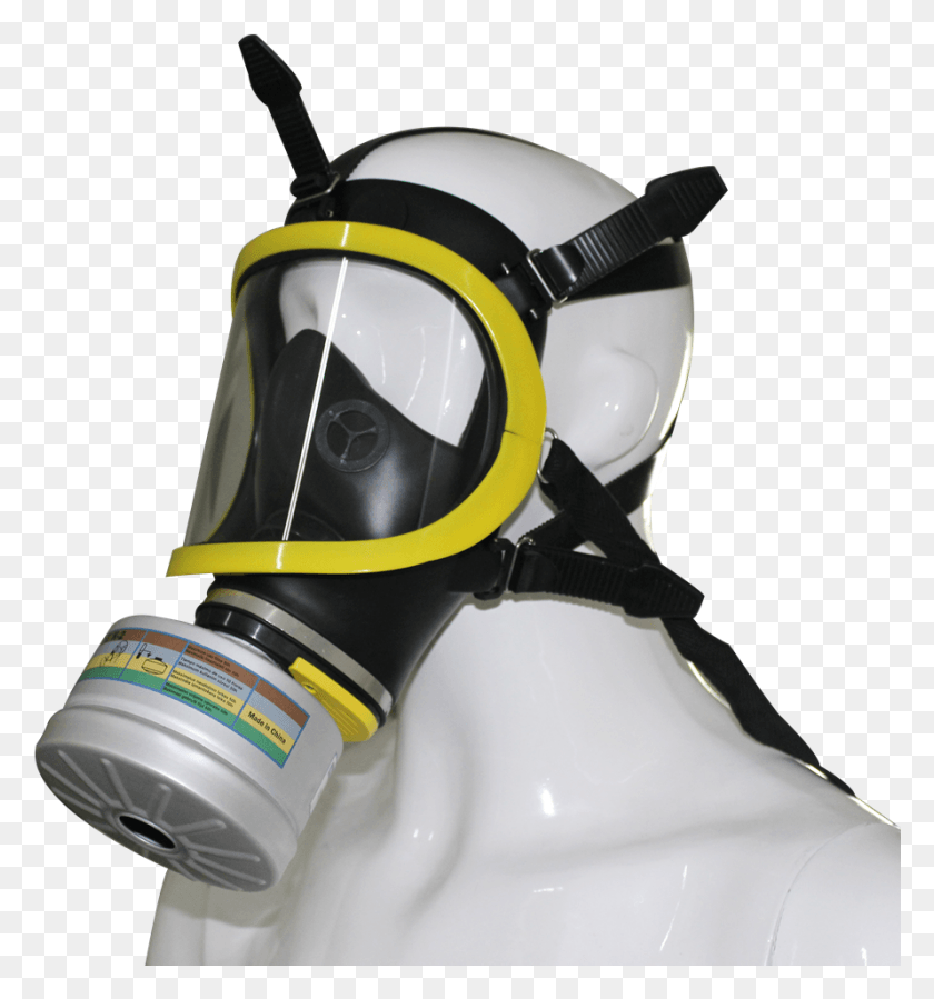 890x958 Gas Mask, Clothing, Apparel, Helmet HD PNG Download