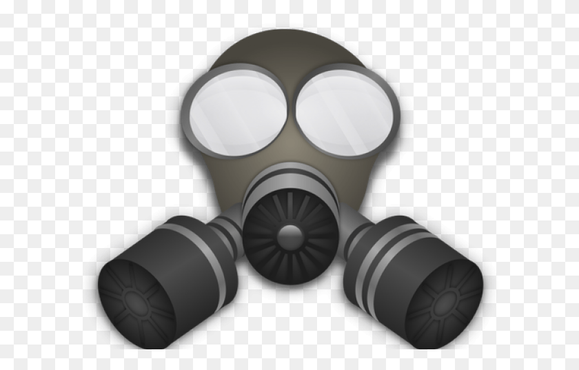 606x477 Gas Mask Clip Art, Binoculars, Mask HD PNG Download