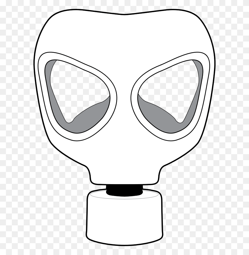 616x800 Gas Mask Clipart Toxic Gas Mask Drawing Easy, Sunglasses, Accessories, Accessory HD PNG Download