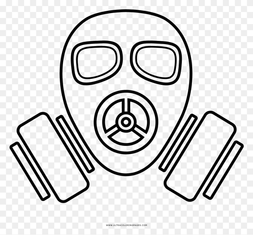 949x878 Gas Mask Coloring, Gray, World Of Warcraft HD PNG Download