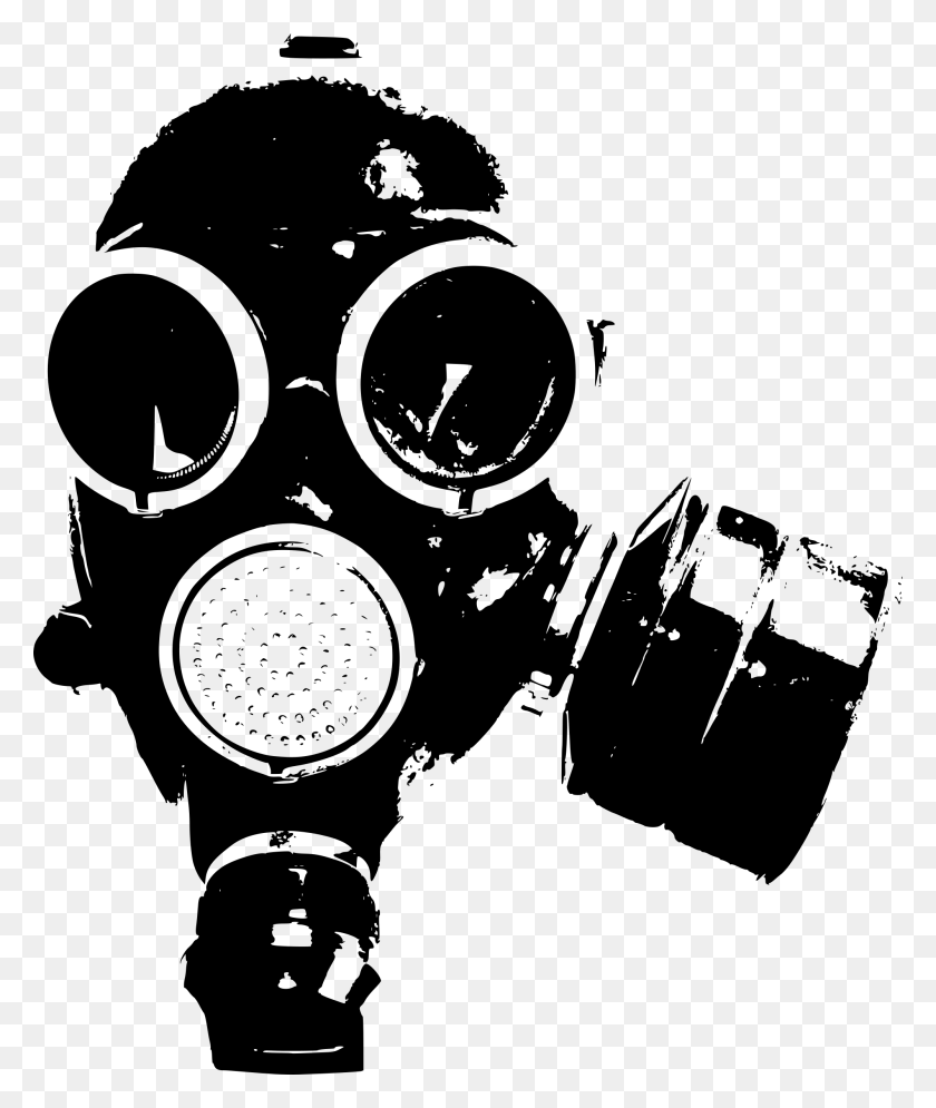 2001x2400 Gas Mask Gas Mask Clipart, Gray, World Of Warcraft HD PNG Download