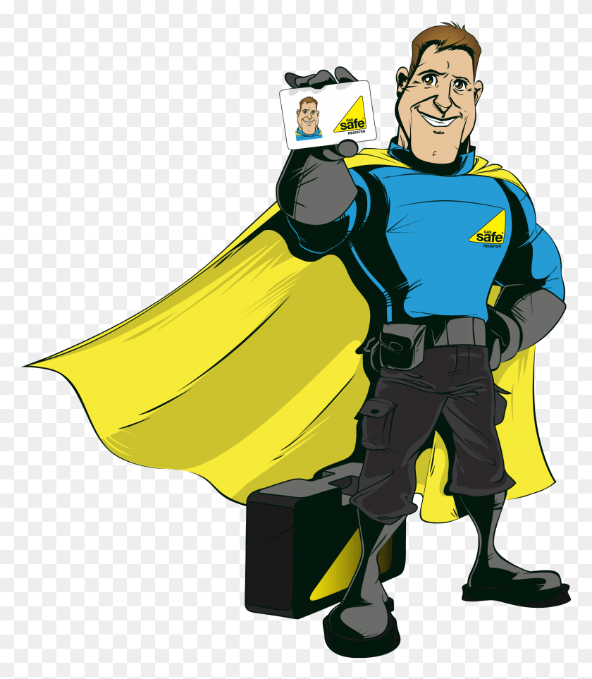 2063x2389 Gas Safe Hero Doug Gas Safety Week 2018, Clothing, Apparel, Person HD PNG Download