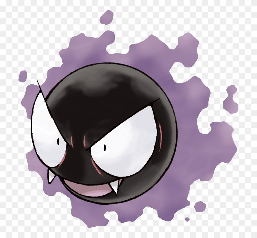 719x719 Gastly Pokemon, Graphics HD PNG Download
