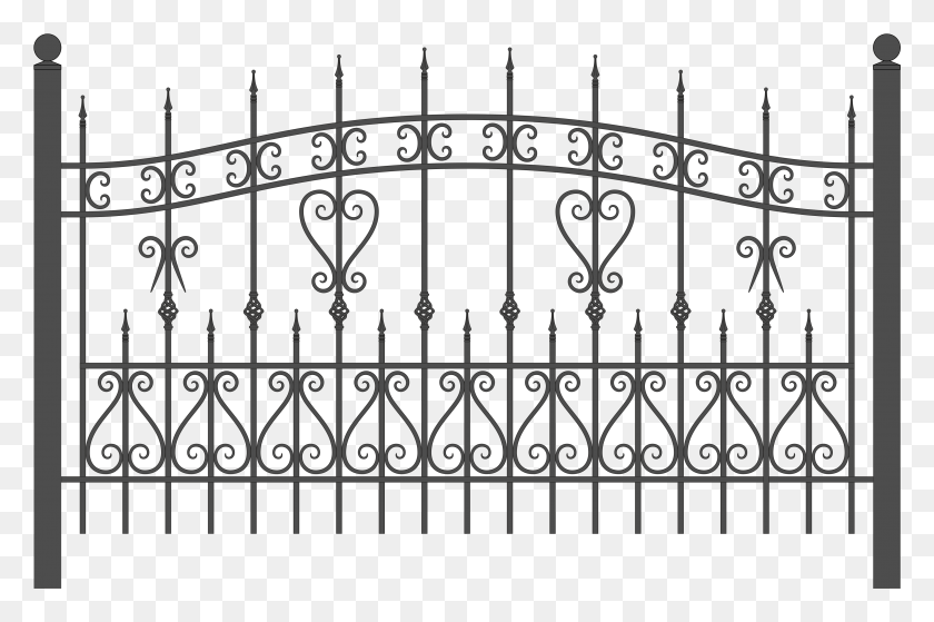 3784x2425 Gate, Railing, Fence, Text HD PNG Download