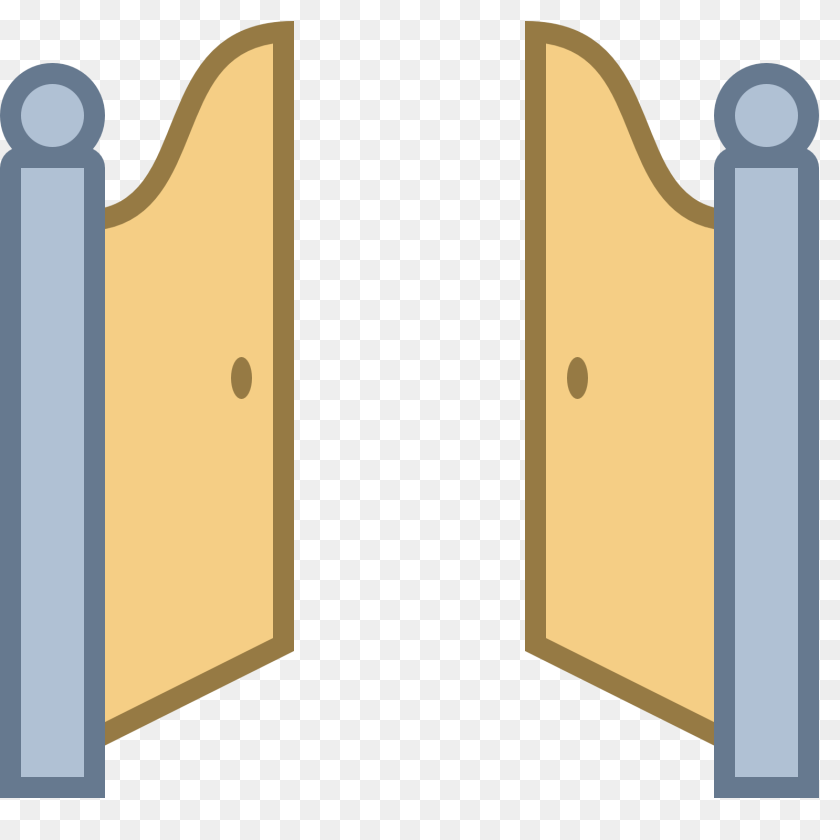 Gate Door, Wood Clipart PNG