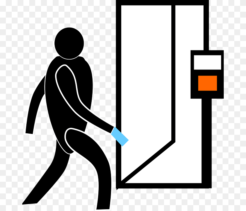 688x720 Gate Vector, Stencil, Person, Walking, Dynamite Clipart PNG