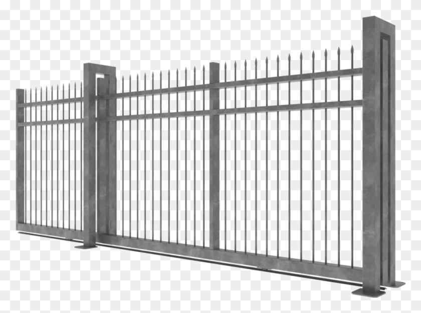 1277x926 Gate Installations Camarillo Sliding Gate, Fence, Picket HD PNG Download