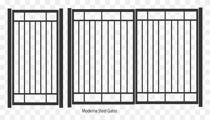 1824x986 Gates Design Modern Steel Gate, Fence, Grille HD PNG Download