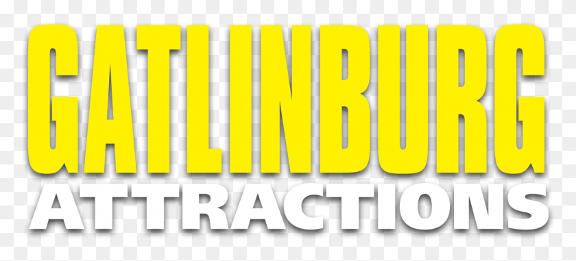 1439x593 Gatlinburg Attractions Logo Poster, Text, Word, Alphabet HD PNG Download