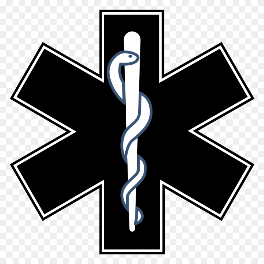 961x961 Gatunek Leczniczy Black And White Star Of Life Decal, Symbol, Logo, Trademark HD PNG Download