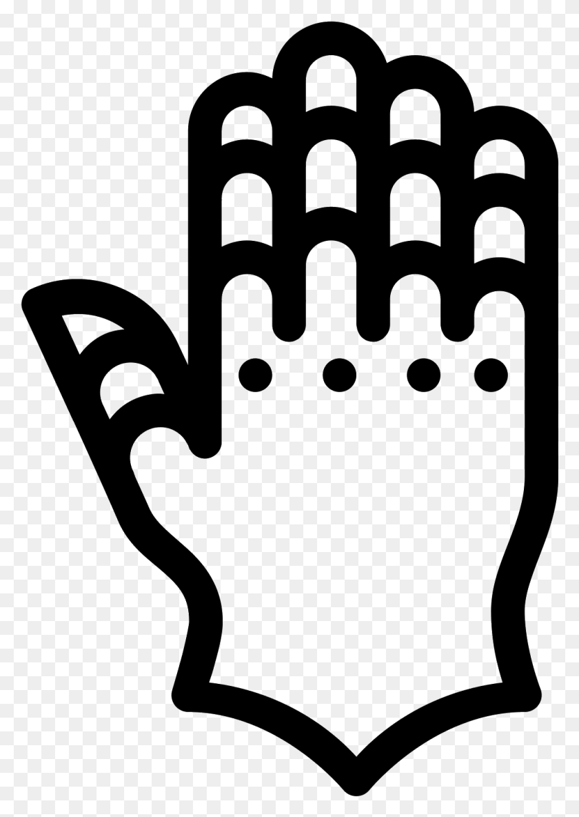 1014x1462 Gauntlet Gloves Icon Free And Gauntlet Icon, Gray, World Of Warcraft HD PNG Download