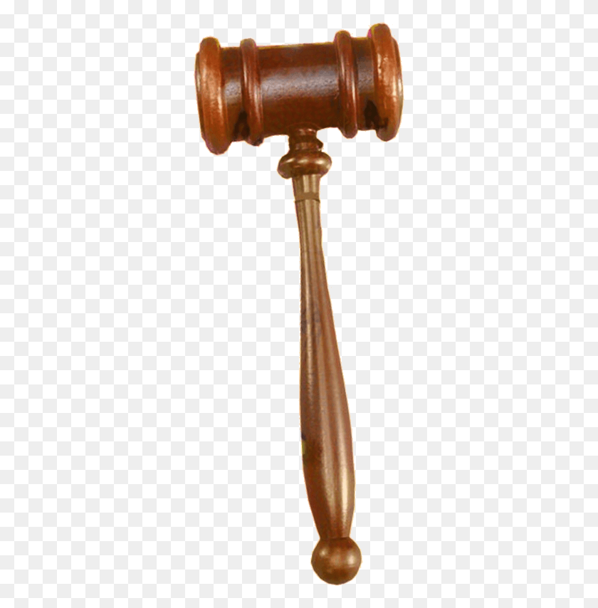 299x794 Gavel Judge Portable Network Graphics Clip Art Court Gavel, Hammer, Tool, Cutlery HD PNG Download