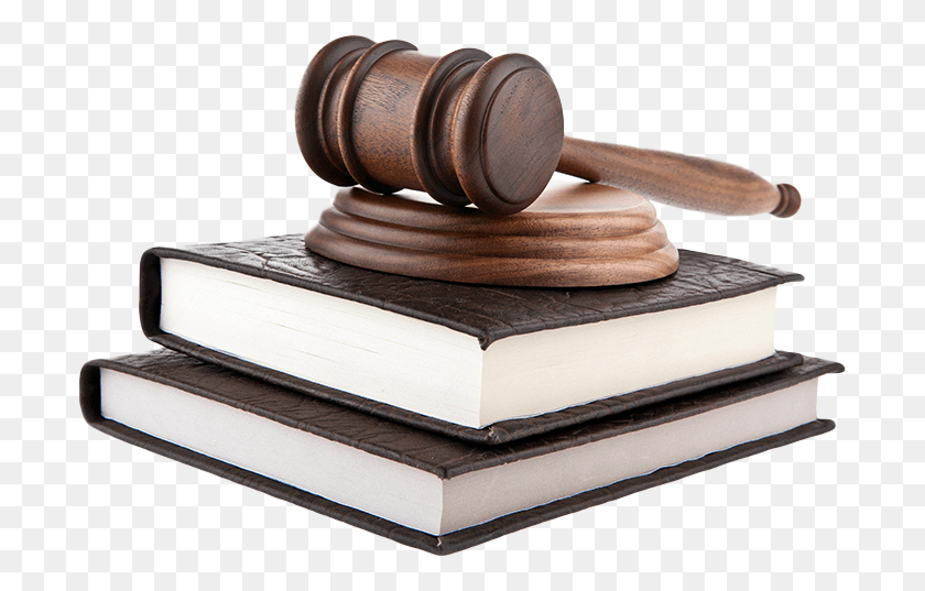 699x477 Gavel On Books, Book, Hammer, Tool HD PNG Download