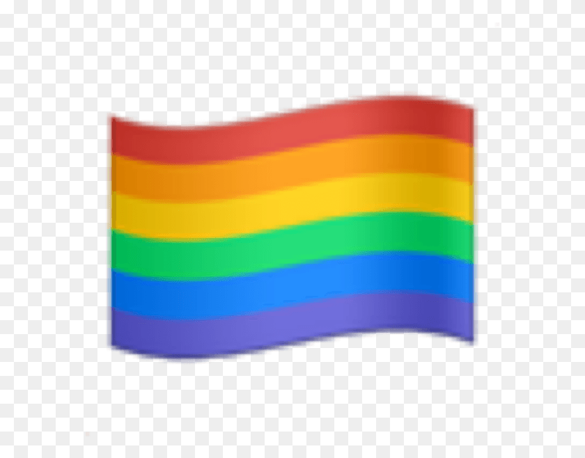597x598 Gay Flag Emoji, Text, Word, Scroll HD PNG Download