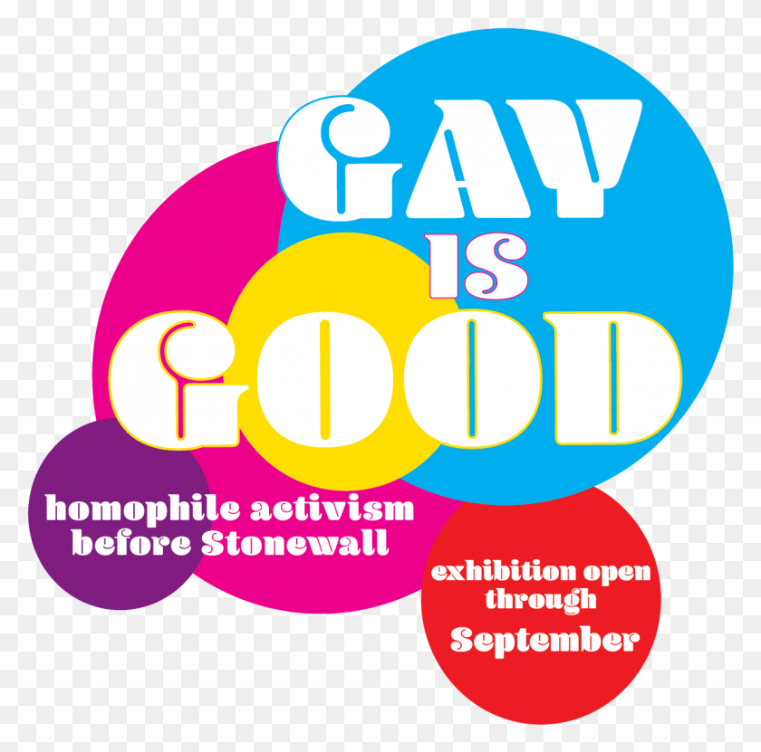 1253x1240 Gay Is Good Logo September 05 Circle, Poster, Advertisement, Flyer HD PNG Download