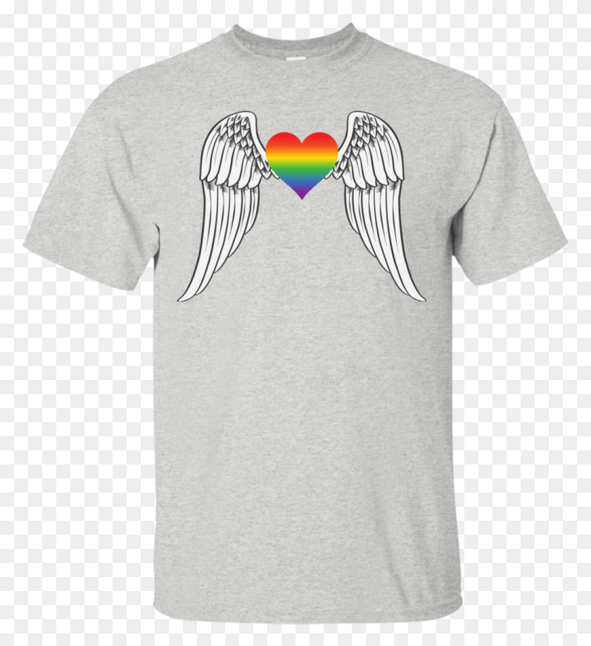 1039x1143 Gay Pride Guardian Angel Shirt Influence Of A Good Teacher Can Never, Clothing, Apparel, T-shirt HD PNG Download