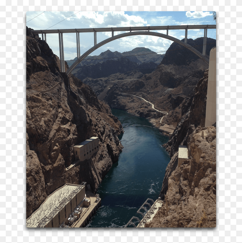 692x783 Gc Pat Tillman Bridge Hoover Dam, River, Outdoors, Water Descargar Hd Png