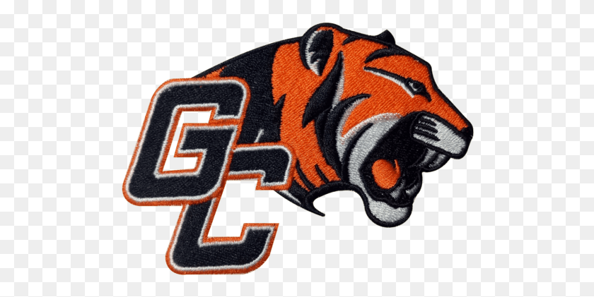 500x361 Gc Tiger Georgetown College Football Logo, Glove, Clothing, Apparel HD PNG Download