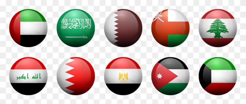 1009x383 Gcc Country Flags Gcc Country Flags, Esfera, Bola, Deporte Hd Png