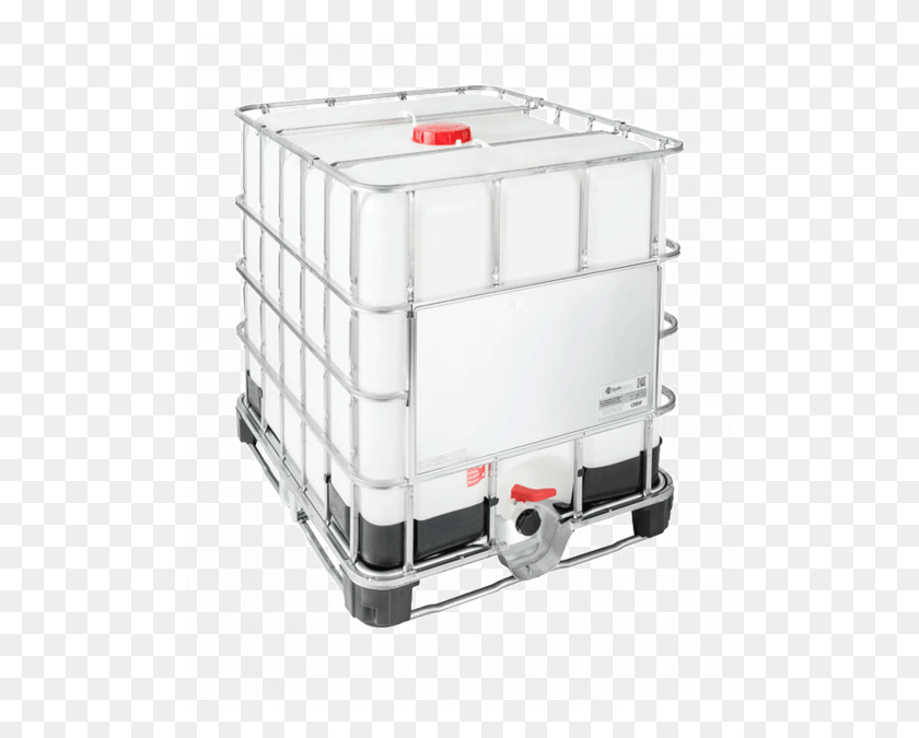 500x615 Descargar Png Gcube Ibc Hybrid Pallet Intermediate Bulk Container, Electrodomésticos, Parcela, Aire Acondicionado Hd Png
