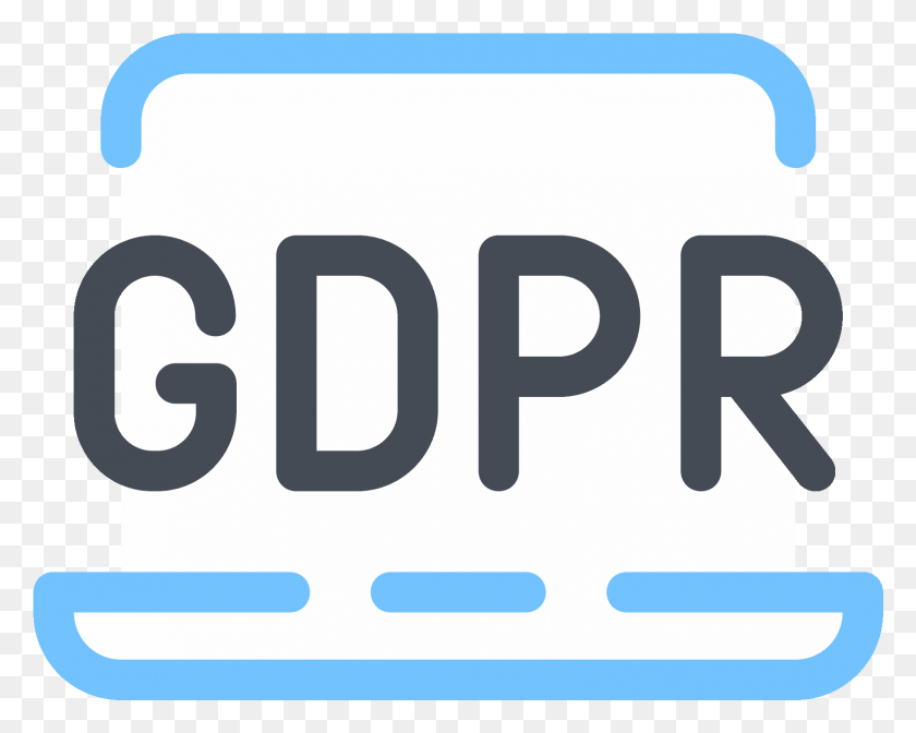 1577x1239 Gdpr Laptop Icon Electric Blue, Text, Number, Symbol HD PNG Download