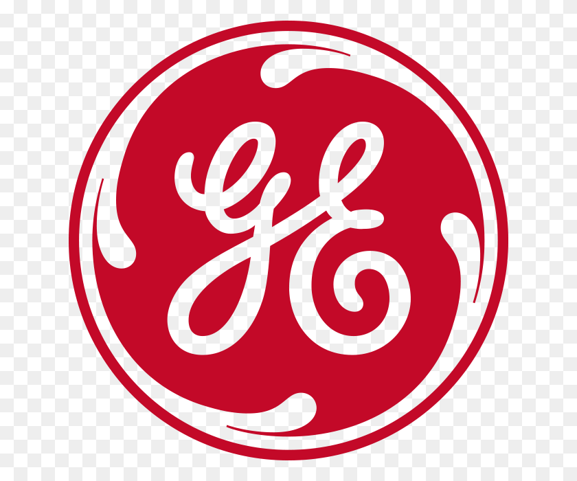 640x640 Ge Monogram Red Transparency General Electric, Текст, Алфавит, Номер Hd Png Скачать