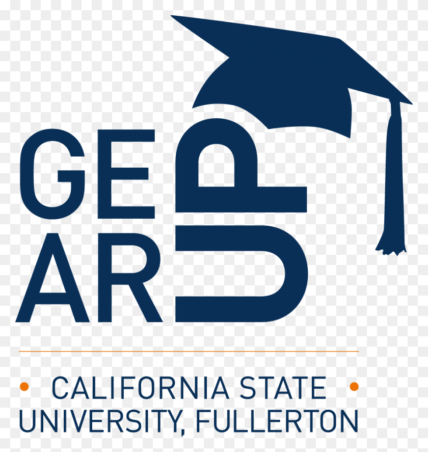 894x949 Descargar Png Gear Up At Cal State University Fullerton Gear Up Logo Csuf, Cartel, Anuncio, Flyer Hd Png