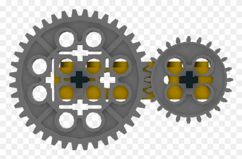 792x501 Gears Clipart Lego Lego Technic Gear Dimensions Mm, Machine HD PNG Download