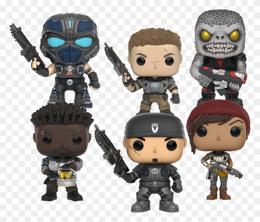 1480x1247 Gears Funko Pop Clayton Carmine, Robot, Toy, Person HD PNG Download