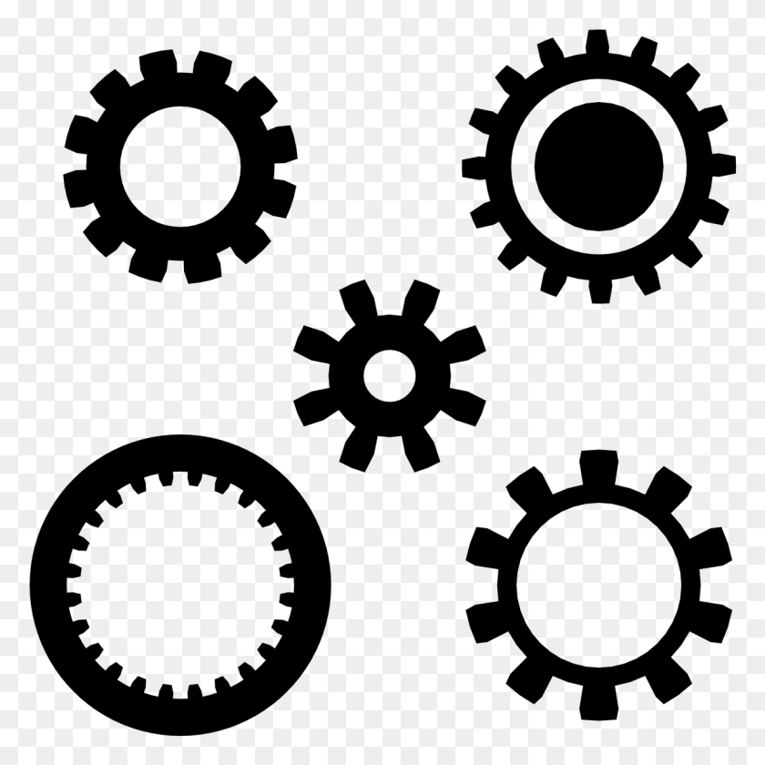 1188x1188 Gears Gear Set Cog Image Process Gears, Gray, World Of Warcraft HD PNG Download