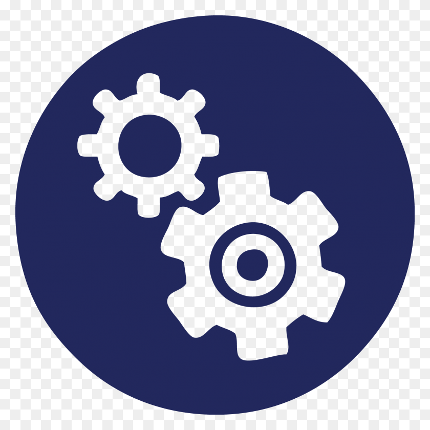 1558x1558 Gears Icon Gears In Circle, Clothing, Apparel, Moon HD PNG Download