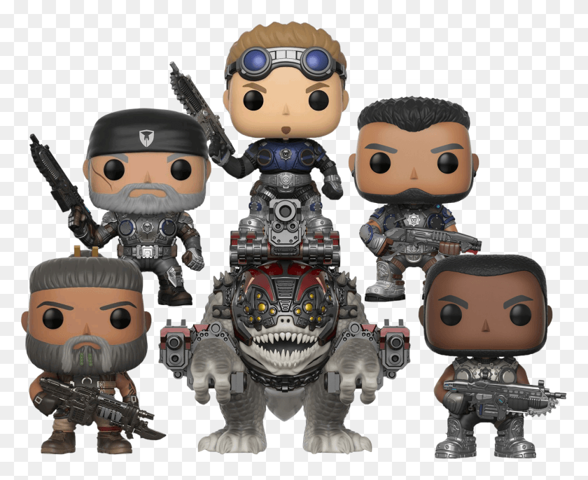 1382x1110 Gears Of War Funko Gears Of War Collection, Toy, Robot HD PNG Download