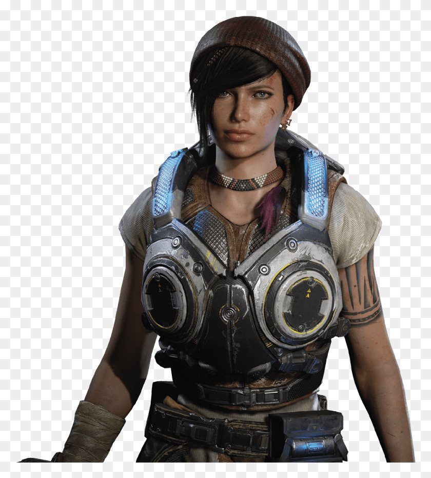 1026x1148 Gears Of War Gears Of War Kait Diaz, Costume, Person, Human HD PNG Download