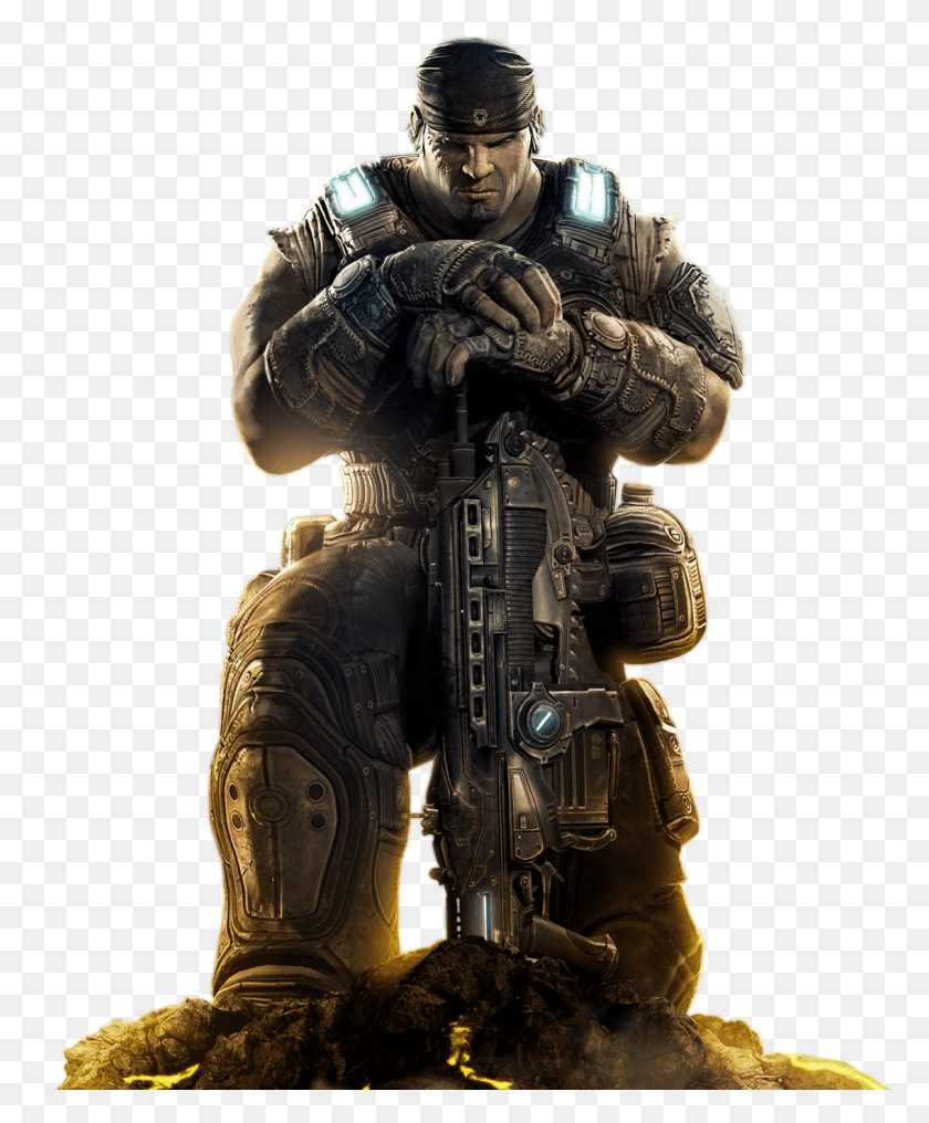 1134x1391 Gears Of War Image Marcus Fenix Gears Of War, Person, Human, Tire HD PNG Download