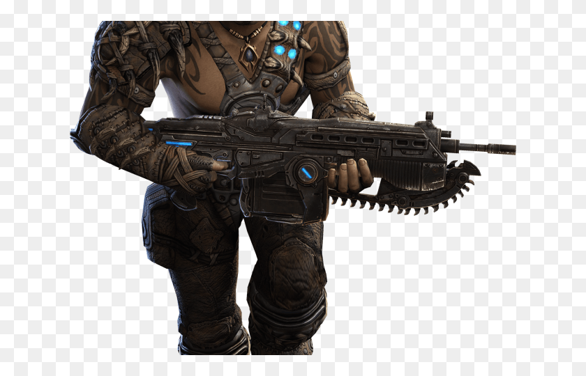 640x480 Gears Of War Transparent Images Gears Of War Marcus Toy, Person, Human, Gun HD PNG Download