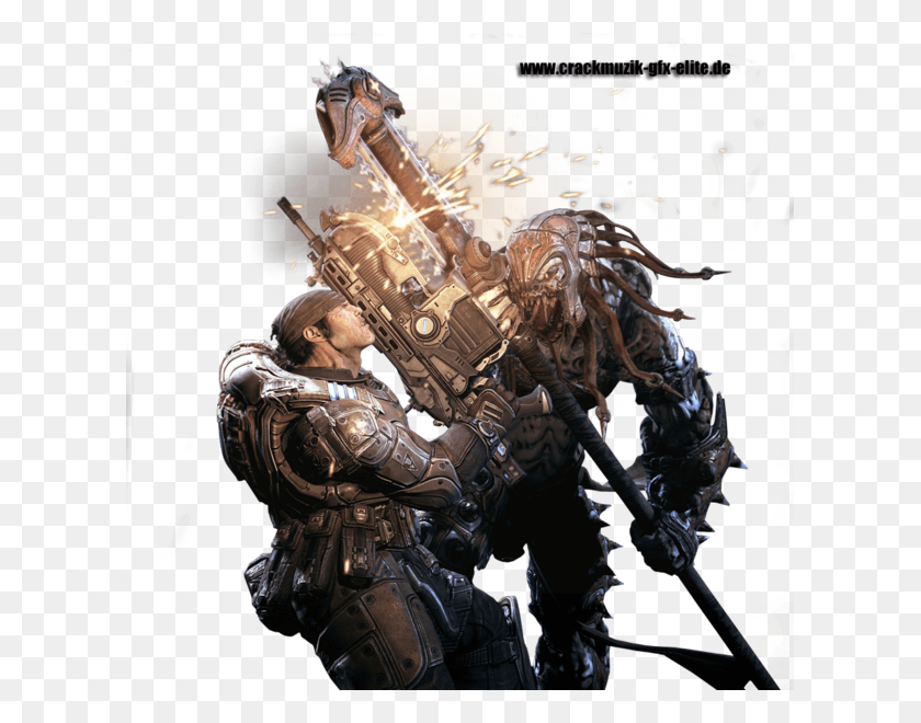 609x600 Gears Of War Transparent Images Gears Of War Transparent, Person, Human, Quake HD PNG Download