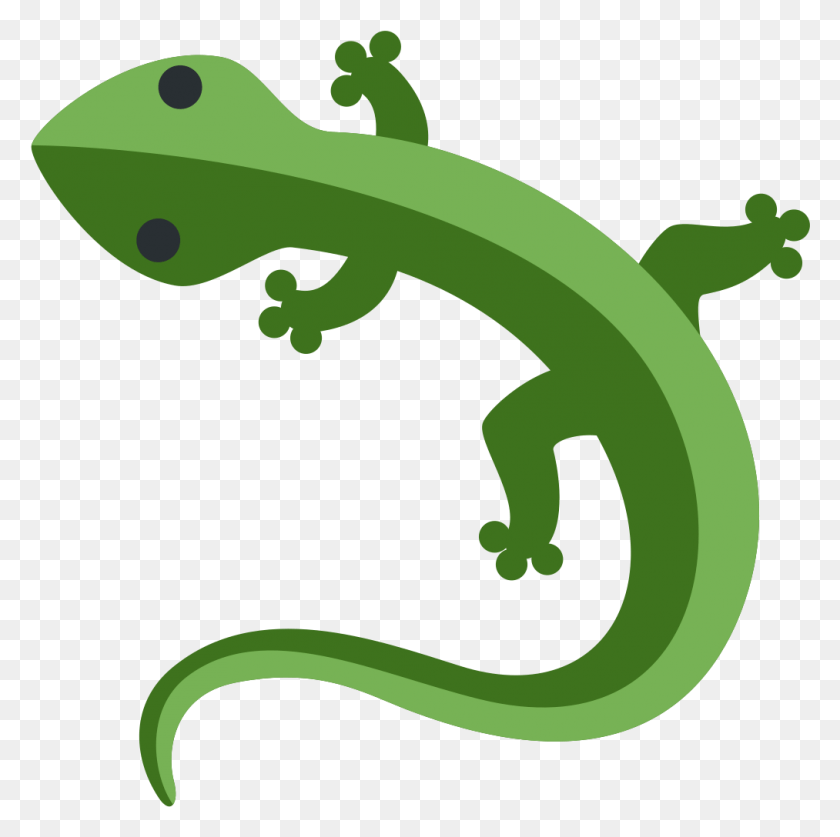 1013x1010 Descargar Png Gecko Svg Pixels Lagarto Emoji, Lagarto, Reptil, Animal Hd Png
