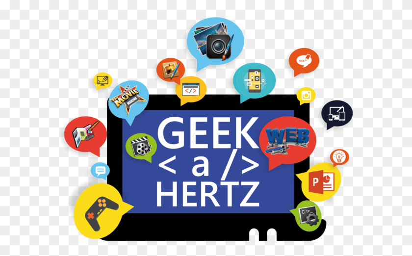 606x462 Geek A Hertz 2017 Image Gallery Graphic Design, Text, Graphics HD PNG Download