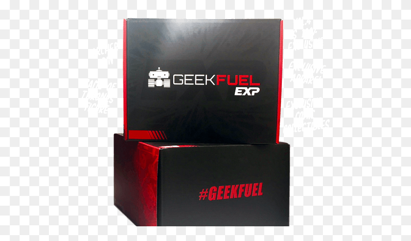509x432 Geek Fuel Exp Box Box, Text, Label, Vase Descargar Hd Png