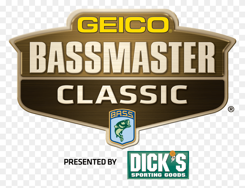 3720x2801 Логотип Geico 2018 Bassmaster Classic, Банка, Банка, Текст Hd Png Скачать