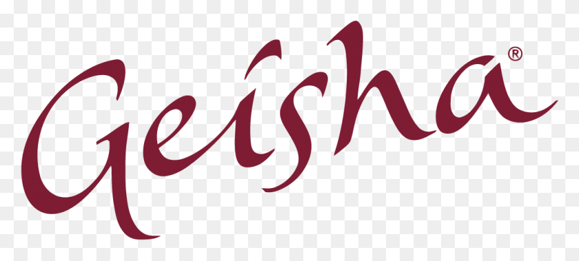 1024x420 Geisha Logo Geisha Fazer, Text, Calligraphy, Handwriting HD PNG Download