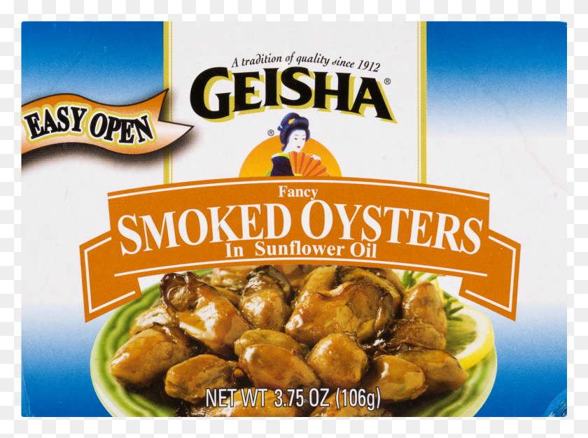 1801x1307 Geisha Smoked Oysters HD PNG Download