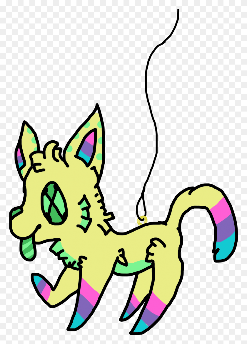 1193x1702 Genderless Cat Stuffed With Rainbow Candy Start Bid Cartoon, Graphics, Dragon HD PNG Download