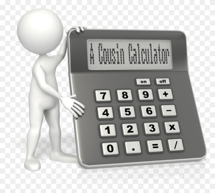 861x769 Genealogy Relationship Cousin Calculator Tax Savings Calculator, Electronics, Computer Keyboard, Computer Hardware HD PNG Download